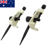 Large Adjustable Trammel Head Set Beam Compass – Pencil Holders & Hardened Scribing Points | Bluefox Tools