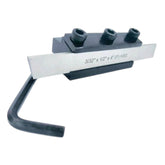 🔩 Parting Tool Cut-Off Holder 10mm Shank with 3/32" x 1/2" x 4" HSS Blade | Clamp Type Lathe Parting Tool | Bluefox Tools