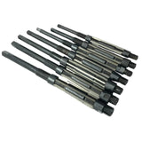 🔩 7 PCS Adjustable Hand Reamer Set HV to H3 | 1/4" to 15/32" Adjustable Reamers in Wooden Box | Carbon Steel Blades | Bluefox Tools