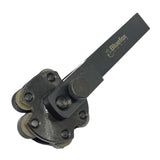 🔩 6 Head Swivel Knurling Tool Holder | Fine, Medium & Coarse Knurls Included | Rotating Head Lathe Knurling Tool | 5" Shank | Bluefox Tools