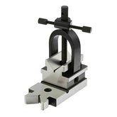 Universal All-Angle V-Block & Clamp Set | Precision Toolmaker's Vee Block for Grinding, Milling & Drilling | Hardened Tool Steel