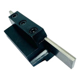 Parting Tool Holder & Blade 16mm Shank Clamp Type Cut-Off Tool Holder with 3/16" x 1" x 6" HSS Parting Blade