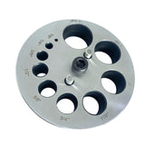 10pc Disc Cutter Set 3-31mm Round Punches for Sheet Metal | High Carbon Steel Circular Disc Cutting Tool