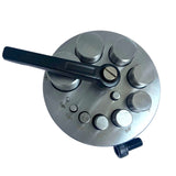 10pc Disc Cutter Set 3-31mm Round Punches for Sheet Metal | High Carbon Steel Circular Disc Cutting Tool