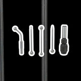 🔧 5 Piece Wiggler & Center Finder Set | Edge Finding, Center Locating & Alignment Tool for Milling & Drilling Machines