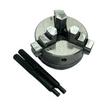🔧 50mm 3 Jaw Self Centering Mini Lathe Chuck | M12 x 1 Thread | Reversible Hardened Jaws