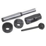 BlueFox Tools Floating Lathe Tailstock Die Holder Set | MT3 Shank | 13/16", 1", 1-5/16" & 1-1/2" Split Die Holders for Precision Thread Cutting