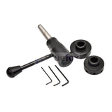 BlueFox Tools Floating Lathe Tailstock Die Holder Set | MT3 Shank | 13/16", 1", 1-5/16" & 1-1/2" Split Die Holders for Precision Thread Cutting