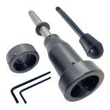 BlueFox Tools Floating Lathe Tailstock Die Holder Set | MT2 Shank | 13/16", 1", 1-5/16" & 1-1/2" Split Die Holders for Precision Thread Cutting