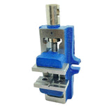 Blue Fox Tools 4" (100mm) Self Centering Machine Vice | Precision Milling & Drilling Vise | Hardened V-Groove Jaws | Low Profile Cast Iron