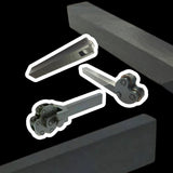 Blue Fox Tools Set of 3 Knurling Tool Holders Combo | 1 Knurl, 2 Knurl & 6 Knurl Holders | Fine, Medium & Coarse Knurling | Export Quality