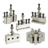 🔧 BLUEFOX Quick Change Tool Post Set T37 for Myford ML7 Lathe – 5 Piece Set with Wooden Box
