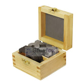 BLUEFOX Precision Engineers V-Block & Clamp Set 90° | Hardened Steel Matched Pair with Wooden Case | 1-5/8" x 1-1/4" x 1-1/4"