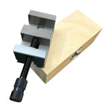 BLUEFOX 60mm Toolmakers Grinding Vice | 2-3/8" Precision Machine Vise | Hardened Steel with Wooden Storage Box