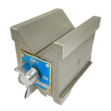 BLUEFOX Precision Magnetic V Block 150 x 95 x 75mm | Single Piece | High Magnetic Force Hardened Steel Vee Block