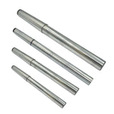 BLUEFOX Lathe Alignment Test Bar Set | 4 Piece Morse Taper Test Bar Kit | 2MT, 3MT, 4MT & 5MT Precision Alignment Mandrels