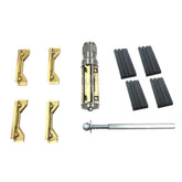 BLUEFOX Engine Cylinder Hone Kit 34–60mm | Adjustable Cylinder Honing Tool with 120, 180, 220 & 320 Grit Honing Stones | Professional Bore Honing Machine