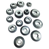 🔧 26PC ENGINE VALVE SEAT CUTTER SET – HIGH CARBON STEEL HCS | 15 CUTTERS + 8 PILOTS | VALVE SEAT REFACING KIT