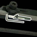 🔧 10mm Mini Lathe Parting Tool Holder with M2 HSS Blade – Unimat Cut-Off Tool