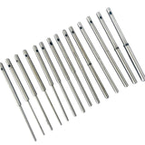 🔧 Sioux Valve Seat Grinder Pilots Set – 14 Pcs Hardened Straight Grinding Pilots