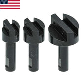 🔧 3-Piece Fly Cutter Set 3/4"–1-1/2" | 1/2" Shank Milling Cutters | Hardened Steel
