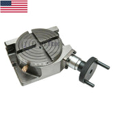 🔧 4" (100mm) Horizontal Vertical Rotary Table – 36:1 Milling Machine Indexing Table