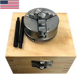 🔧 50mm 3 Jaw Mini Lathe Chuck M12×1 Thread Self-Centering for Unimat
