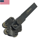 🔧 6-Head Swivel Lathe Knurling Tool Holder – Fine, Medium & Coarse Knurls