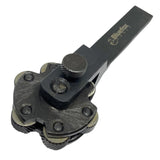 🔧 6-Head Swivel Lathe Knurling Tool Holder – Fine, Medium & Coarse Knurls