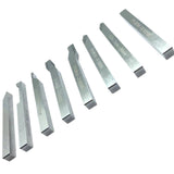 🔧 BLUEFOX TOOLS 8-Piece HSS Lathe Form Tool Set 8mm Square Shank | Turning, Boring, Parting & Threading Tools