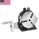 🔧 BLUEFOX TOOLS HV6 6" 150mm Precision Rotary Table 3 Slot Horizontal Vertical MT2 90:1