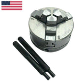 🔧 BLUEFOX TOOLS 50mm 3-Jaw Self-Centering Lathe Chuck M12×1.0 Thread Mount for Unimat
