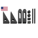 🔧 BLUEFOX TOOLS M6 Clamping Kit Set for 3" & 4" Rotary Tables – Milling Machine Accessories