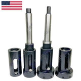 🔧 BLUEFOX TOOLS MT2 Sliding Floating Tailstock Die Holder Kit – 4 Imperial Die Sizes with Morse Taper & Parallel Shanks