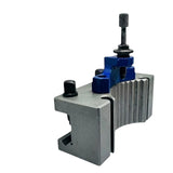 🔧 BLUEFOX TOOLS EB20100 E5 German Type Quick Change Tool Post Holder – Boring, Turning & Facing Tool Holder, 20mm Capacity
