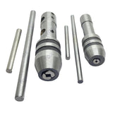 🔧 BLUEFOX TOOLS 2-Piece Piloted Spindle Tap Wrench Set – 1/16" to 1/2" Capacity | EN31 Hardened Jaws