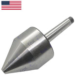 🔧 BLUEFOX TOOLS MT3 Revolving Live Center Bull Nose Pipe & Tube Center – 1/2" to 3" Capacity