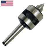 🔧 BLUEFOX TOOLS MT2 Live Revolving Center – 60° Bearing Steel Tailstock Center for Metal & Wood Lathe