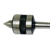 🔧 BLUEFOX TOOLS MT2 Live Revolving Center – 60° Bearing Steel Tailstock Center for Metal & Wood Lathe