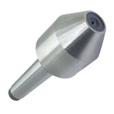 MT3 Bull Nose Revolving Live Center for Pipe & Tube Work | 1" to 2" Capacity | Morse Taper 3 Live Center