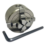🔧 BLUEFOX TOOLS 2" (50mm) 4-Jaw Independent Lathe Chuck with MT3 Morse Taper Arbor – M14 × 1 Thread