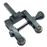 🔧 Adjustable Linear Knurling Tool Holder for Mini Lathe – 6 Knurl Wheels
