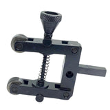 🔧 Adjustable Linear Knurling Tool Holder for Mini Lathe – 6 Knurl Wheels