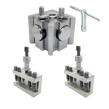 T63 Quick Change Lathe Toolpost Set – 3 Holders for Bantam & Chipmaster