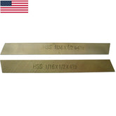 🔧 2 Pc M2 HSS Mini Lathe Cut-Off Blades 1/16" × 1/2" × 4-1/2" | BLUEFOX TOOLS
