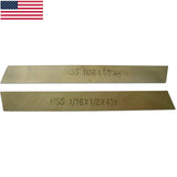 🔧 2 Pc M2 HSS Mini Lathe Cut-Off Blades 1/16" × 1/2" × 4-1/2" | BLUEFOX TOOLS