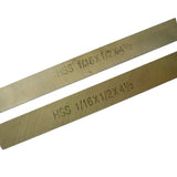 🔧 2 Pc M2 HSS Mini Lathe Cut-Off Blades 1/16" × 1/2" × 4-1/2" | BLUEFOX TOOLS