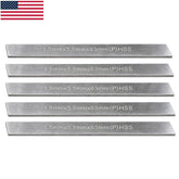🔧 5Pcs HSS Mini Lathe Parting Blades 1.5 × 5.5 × 63mm for 6/8/10mm Tool Holders