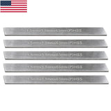🔧 5Pcs HSS Mini Lathe Parting Blades 1.5 × 5.5 × 63mm for 6/8/10mm Tool Holders