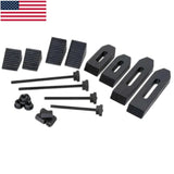 🔧 Bluefox Tools M6 24-Piece Clamping Kit – Milling Machine Workholding Set with 8mm T-Nuts & Step Clamps